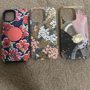 Floral and Artistic Phone Case Set for iphone 14 / iphone 14pro